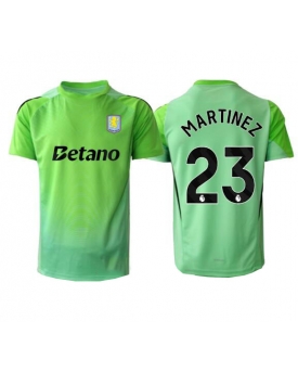 Billige Fotballdrakt Aston Villa Emiliano Martinez #23 Keeper Replika Bortedrakt 2025-26 Kortermet Billige Fotballdrakt Aston Villa Emiliano Martinez #23 Keeper Replika Bortedrakt 2025-26 Kortermet